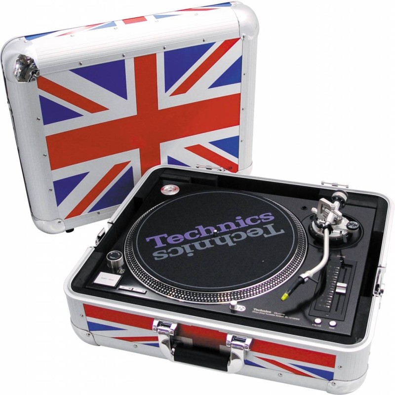 Zomo Flightcase SL-12 XT | Technics SL-1200 / SL-1210 - UK-Flag 0030101383 - vaiconlasigla