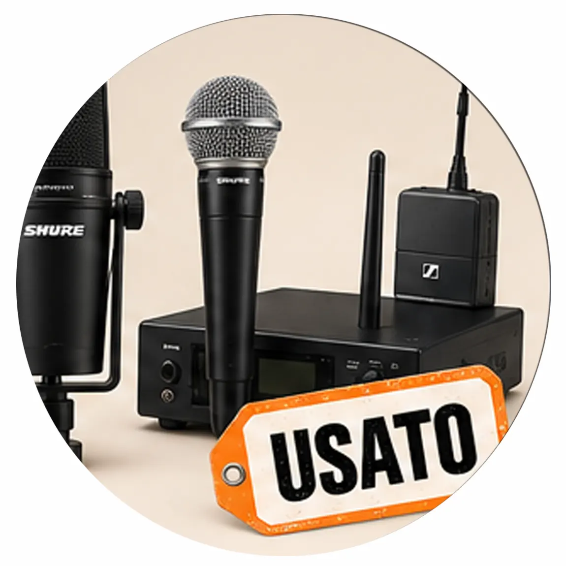 Microfoni e radio - Usato