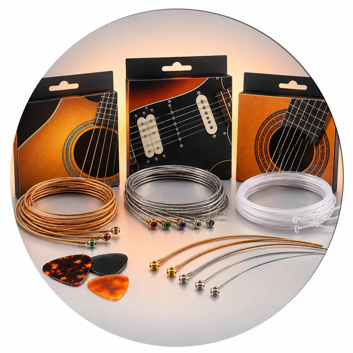 Corde per chitarra