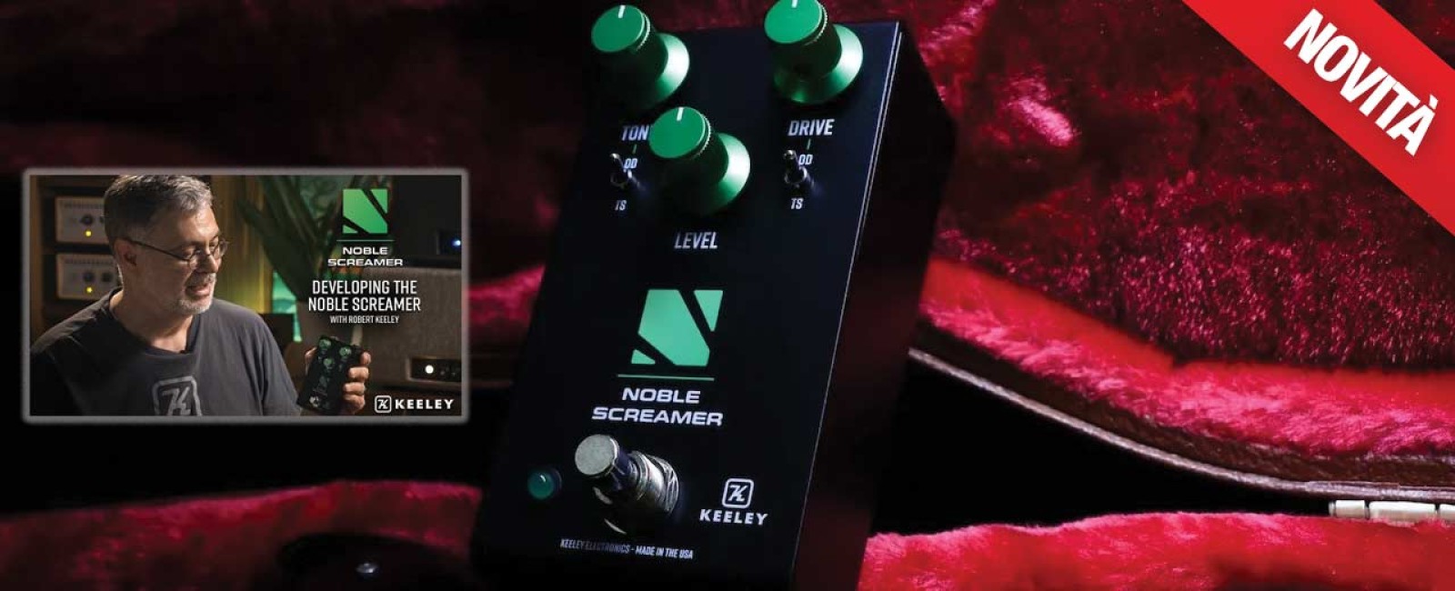 KEELEY presenta: NOBLE SCREAMER