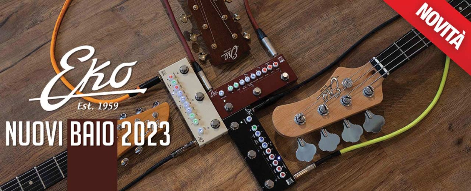 EKO GUITARS presenta I NUOVI BAIO 2023