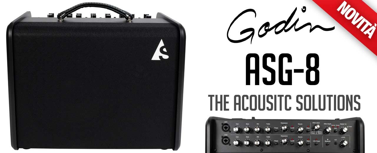 Godin ASG-8: L'Amplificatore Definitivo per la Tua Chitarra Acustica