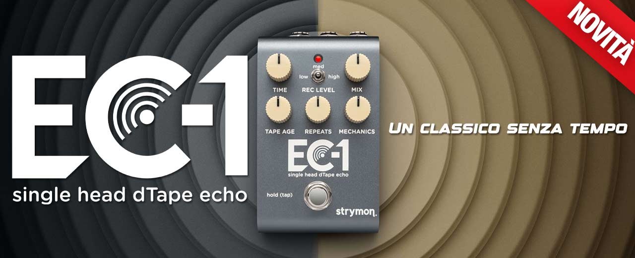 Nuovo Pedale Strymon EC-1: Suono Analogico Vintage