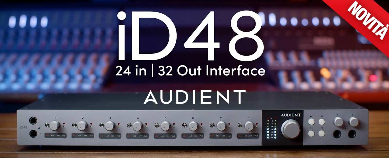 AUDIENT iD48: la nuova frontiera dell'audio professionale