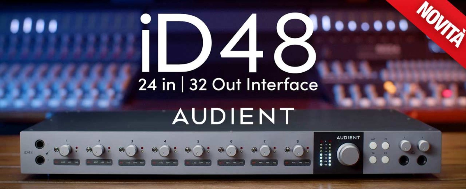 AUDIENT iD48: la nuova frontiera dell'audio professionale