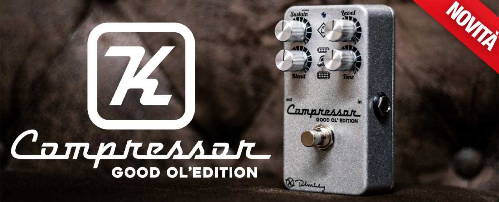 KEELEY COMPRESSOR GOOD OL’EDITION, quando la Storia Incontra l'Innovazione.