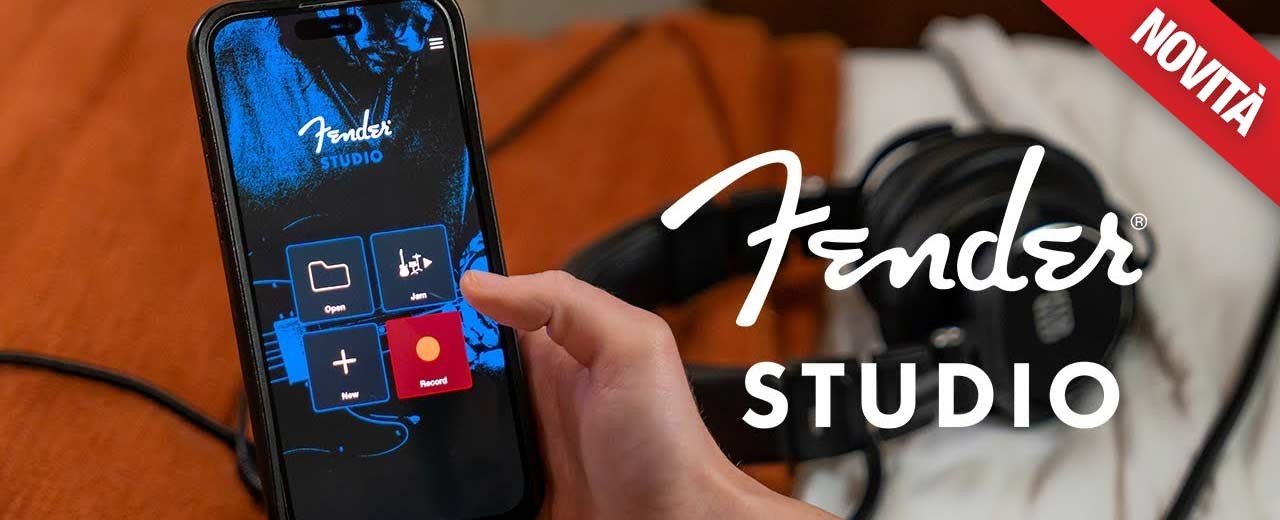 Fender Studio: La Rivoluzione Gratuita per Registrare la Tua Musica, Ovunque!