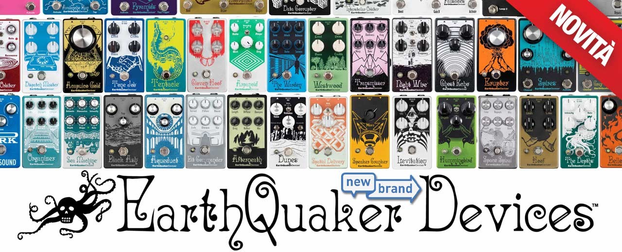 EarthQuaker Devices: Il Suono dell'Innovazione Sbarca in Esclusiva su Vai con la Sigla!