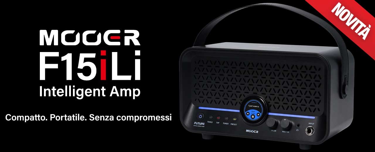 MOOER F15i Li: L'amplificatore intelligente All in One