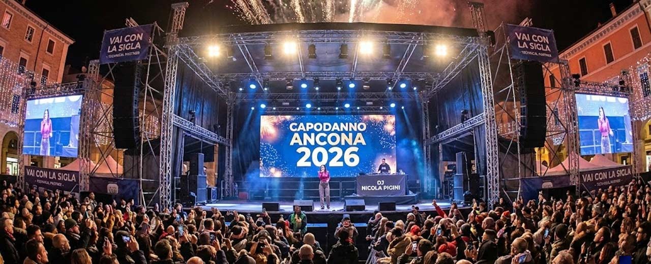 Capodanno 2026 ad Ancona: Piazza Cavour si illumina con Francesca Michielin e Nicola Pigini