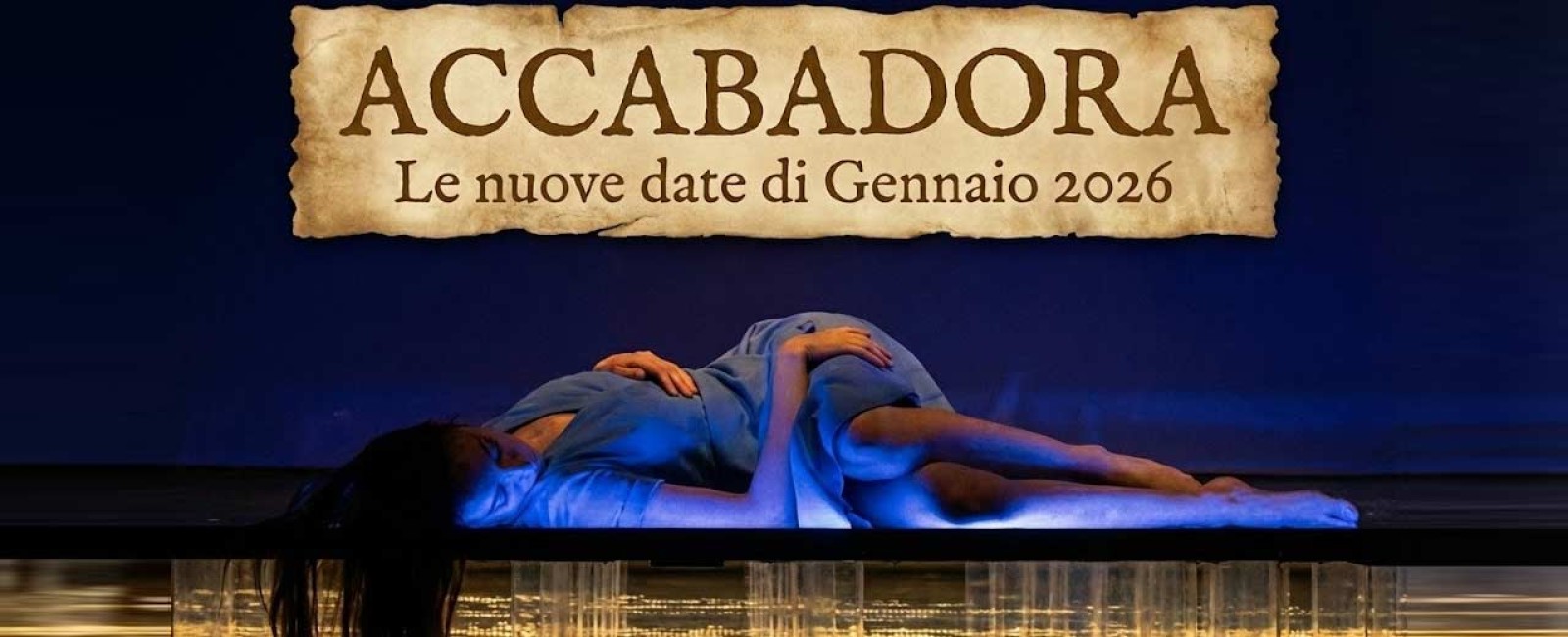Accabadora: il viaggio continua. Le nuove date di Gennaio 2026