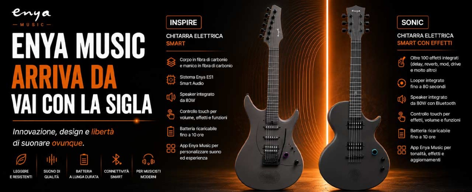 Enya Music arriva da Vai Con La Sigla: innovazione, design e un nuovo modo di vivere la musica