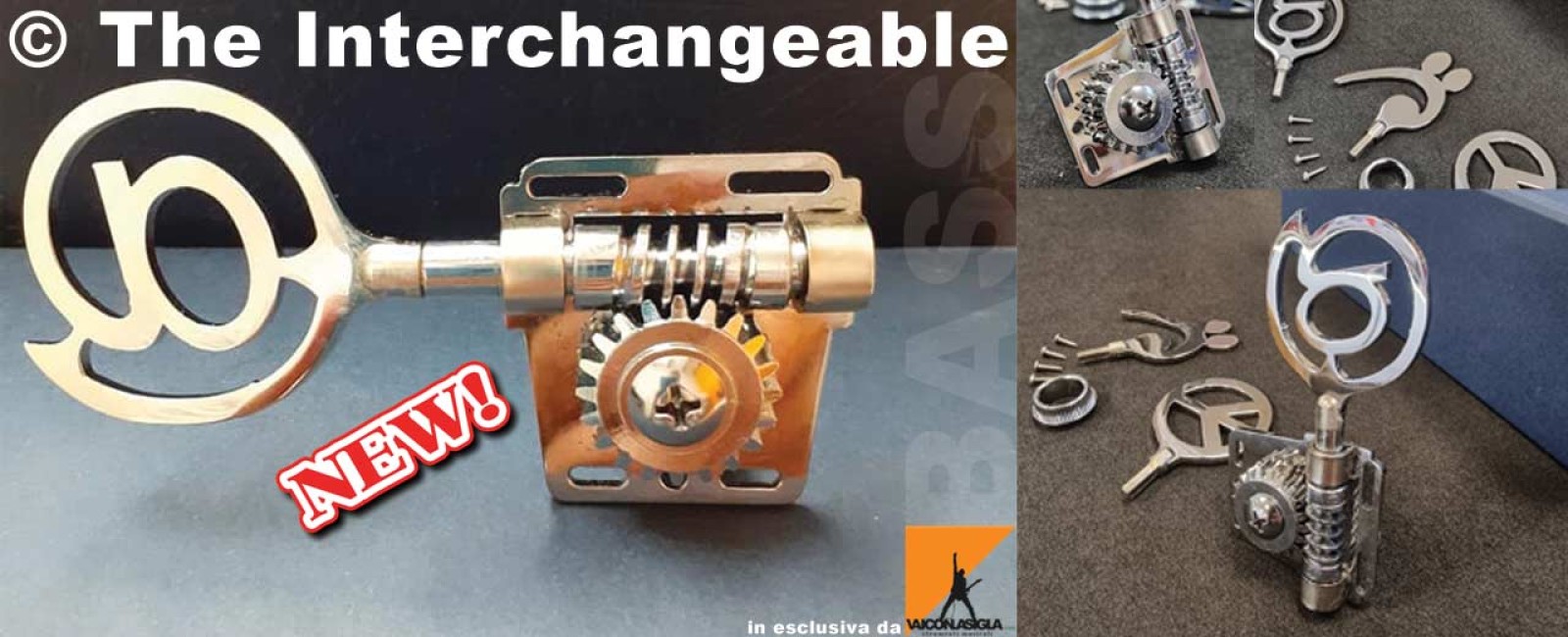 The interchangeable ©, dai un nuovo look al tuo basso.