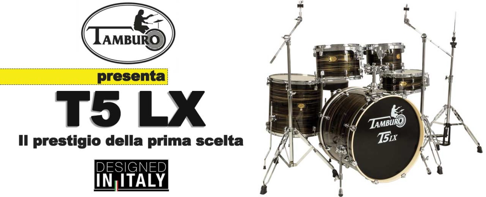 Tamburo presenta T5LX , versione "luxury" della T5