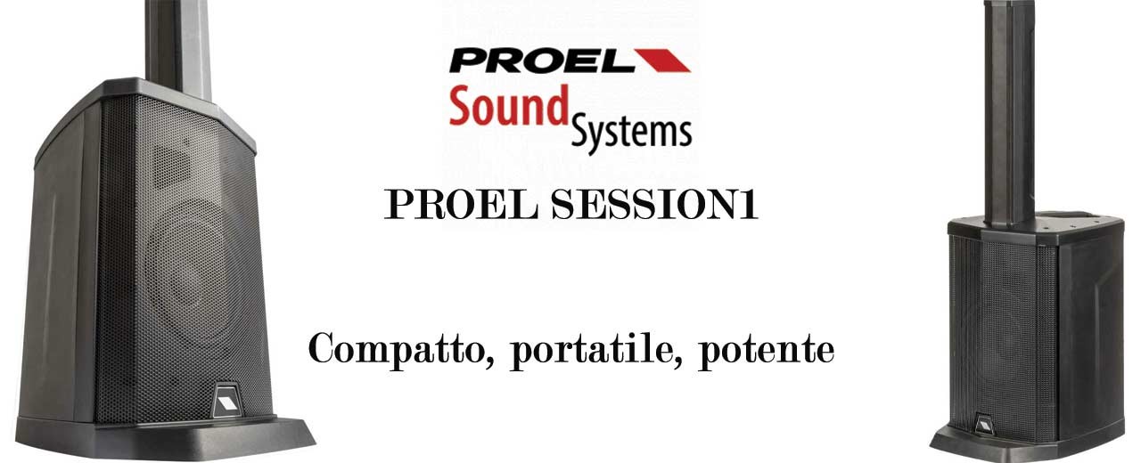 SESSION1, il nuovo impianto a colonna Proel