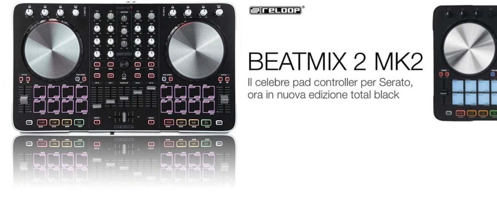 RELOOP BEATMIX 2 MK2, nuovo dj controller.